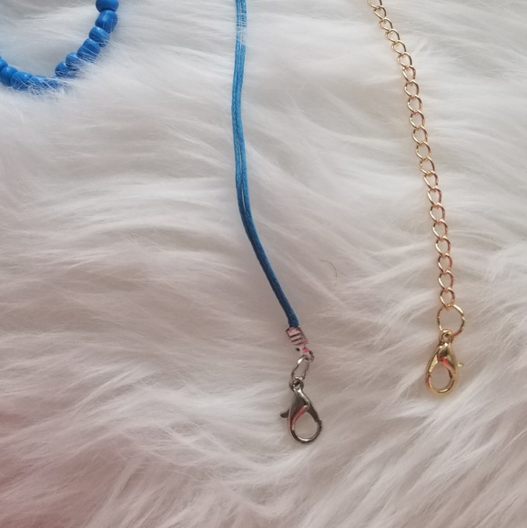 Blue tree bracelet - Picture 4 of 4